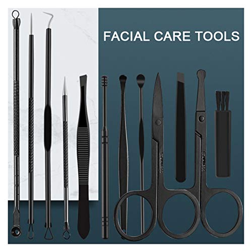Ensemble de ciseaux de pédicure professionnels SCRUBY bleu 16 pièces avec coupe-ongles