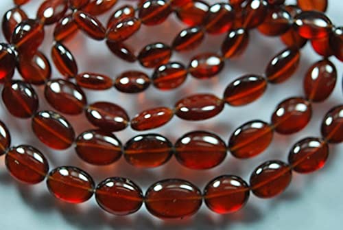 Hessonite Garnet perles naturelles pour créer vos colliers d'automne bohème chic