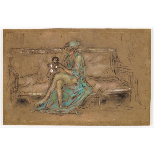 Toile Whistler The Green Cap ARTICULOZY pour habiller un grand mur vide