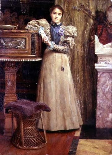 Affiche artistique Lawrence Alma Tadema pour habiller un grand mur vide de salon