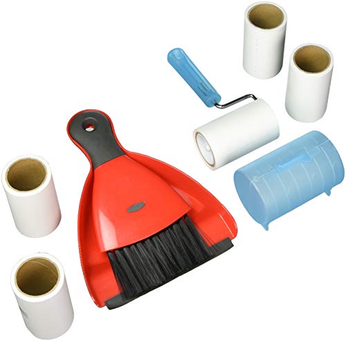 Temples Pride Lint Roller - Reusable Strong Handle - Does Not Unravel In Use - Tears Evenly & Easily - Super Sticky - Built To last - Free Products Included - Great Remover For Pet Hair, Dog & Cat Fur