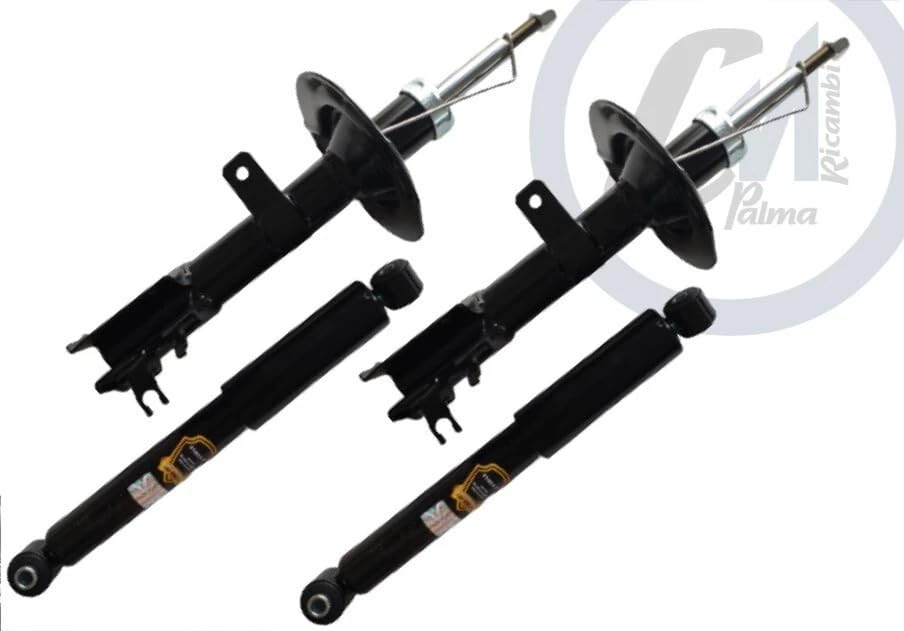 KIT 4 AMMORTIZZATORI ANTERIORI + POSTERIORI PER FORD FIESTA VI DAL 2008 AL 2012