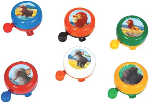 Widek Kids Animal Kingdom Bell - Blue/Red/Green/White/Yellow