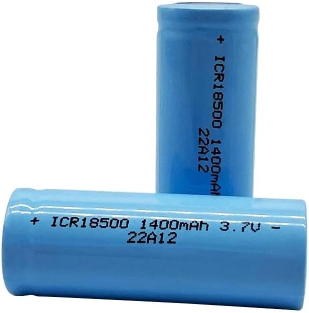 Miniatura 5 de IndigoStar Batería recargable de iones de litio 18500 3.7v 1400mah, utilizada para linternas, baterías de control remoto, paquete de 4