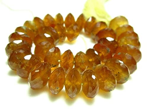 Hessonite German Cut facetté : trouvez les pierres parfaites pour enfiler vos colliers