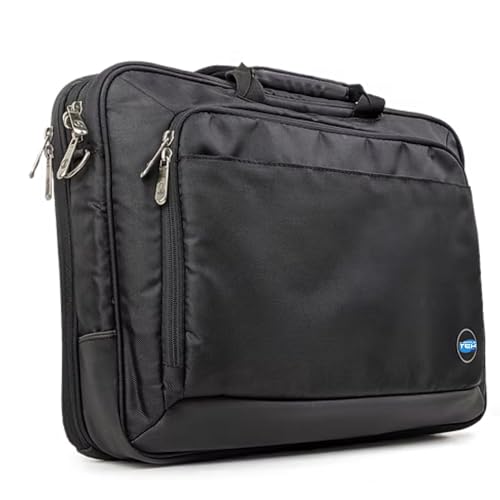 SIMPLETEK - Profesjonalna torba Topload 15,6" (460-BBLR) | Kompatybilna z Dell - laptopami, notebookami i ultrabookami | Model WG1V8, czarny (odnowiony), czarne, Taglia unica