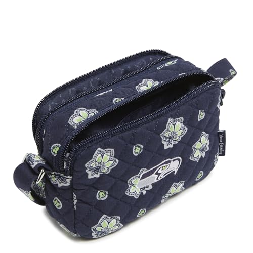 Image of Vera Bradley womens Cotton Small Stadium Crossbody Bag