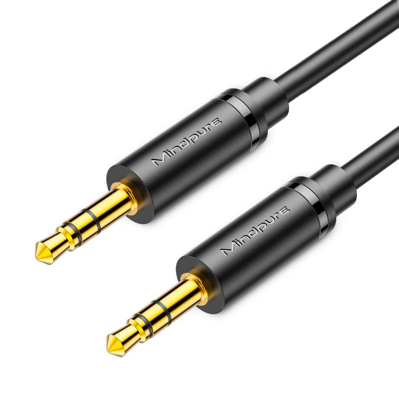 Cable de audio estándar de 3.5 mm macho a macho miniatura 1