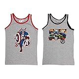 AVENGERS JUNGEN HEMDCHEN – Die Avengers Hemdchen für Jungen sind coole Unterhemden mit breiten Trägern. Die farbenfrohen Shirts lassen jedes Herz eines echten Fans höherschlagen.