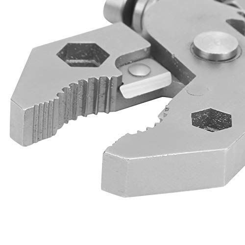 Multiferramenta 25 em 1, multi-alicate de bolso, mini portátil de aço inoxidável de 3,3 polegadas pa