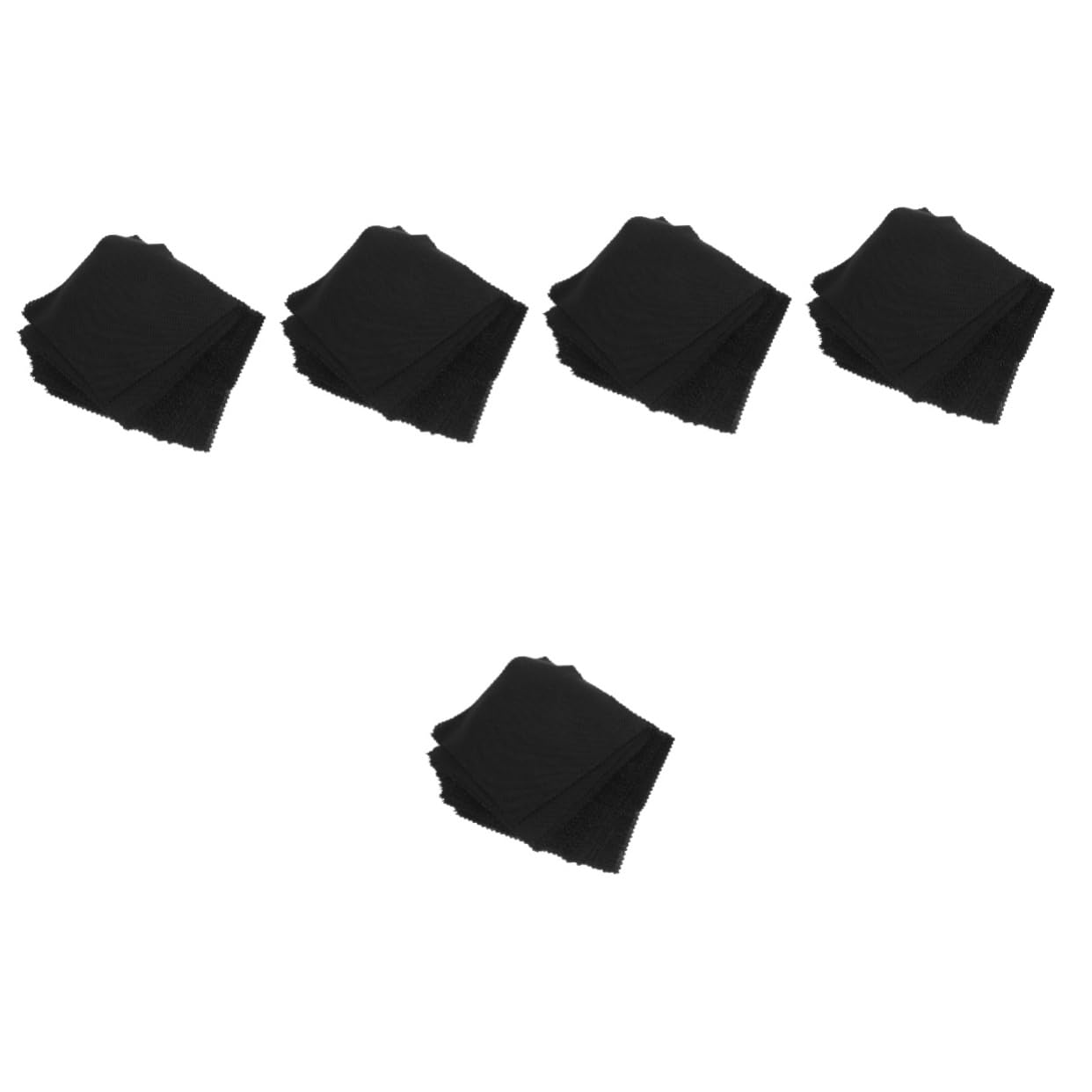 FOMIYES 5 Set Di Panni in Microfibra Per La Pulizia Delle Lenti 200 Pezzi Per Occhiali E Dispositivi Elettronici 50 Pezzi*5