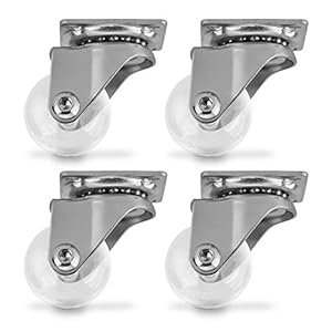 SO-TECH Swift 35mm Transparent Castors - Set of 4