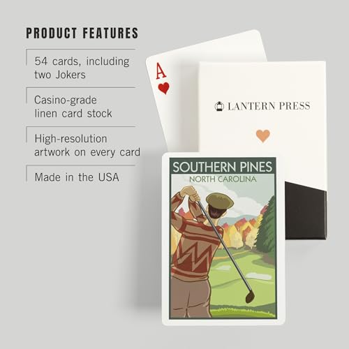 Lantern Press Baraja Poker Size 52 Cartas para Adultos miniatura 3