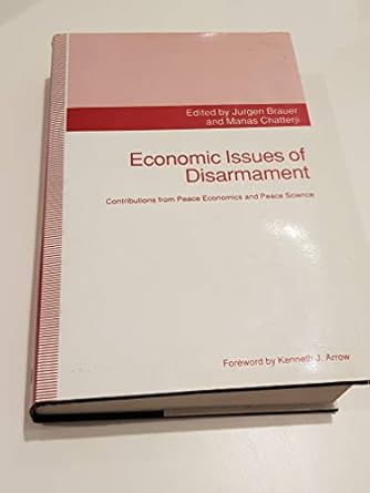 Economic Issues of Disarmament