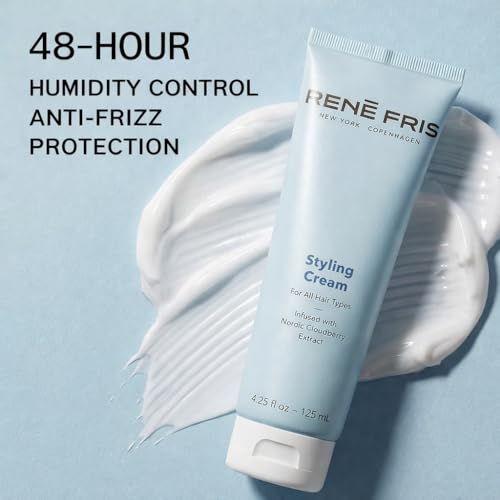 RENÉ FRIS Styling Cream – Lightweight Hair Cream for Frizz Control