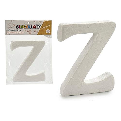 Pincello S3607146 Letra Z Poliestireno, Materiales Varios, Multicolor, Talla Única