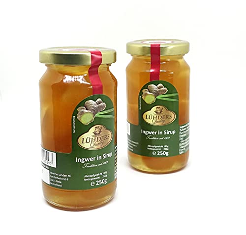 LÜHDERS - Stem-Ingwer-Knollen im Glas, 2 x 250g Cover