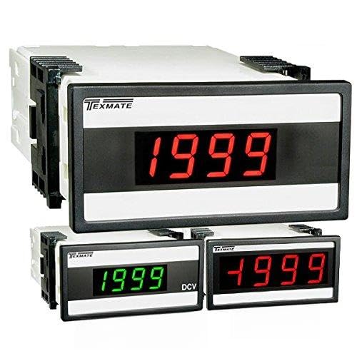 DX-35-DR-PS1-IP01 Meter (4-20 mA DC Input, 85-265 VAC or 95-300 VDC Power, 3 1/2 Digit, 1/8 DIN Case)