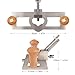 Router Plane Handheld Woodworking Tool Adjustable Hand Wood Planer Stainless Steel Wood Shaving Tool with Depth Stop High Configuration Hand Planer