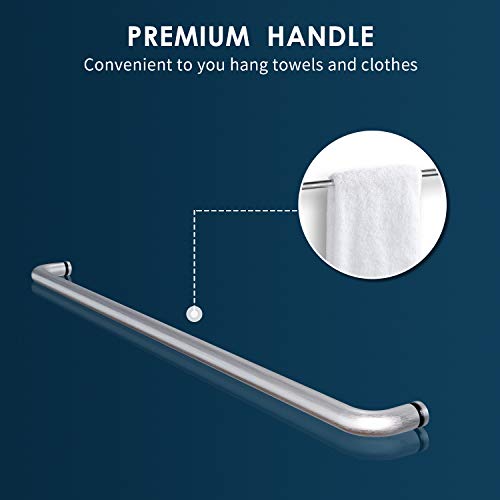 SUNNY SHOWER Glass Sliding Shower Door for Bathtub 60 W x 57.4 H inches Double Sliding Shower Bath-Tub Door 1/4 inches Clear Glass Shower Enclosure Doors for Bathroom with Brushed Nickel Finish