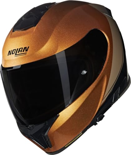 Nolan N80-8 Verniciatura Speciale N-Com Helmet, black/ochre, S (56)