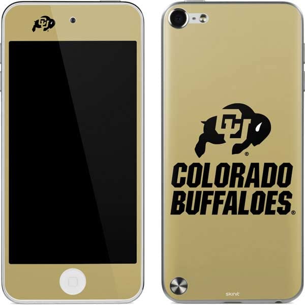 Skinit Decal MP3 Player Skin Compatible with iPod Touch (5th Gen&2012) - Officially Licensed College CU Colorado Buffaloes Design
