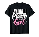 Chica Pianista Música Clásica Instrumento Teclado De Piano Camiseta