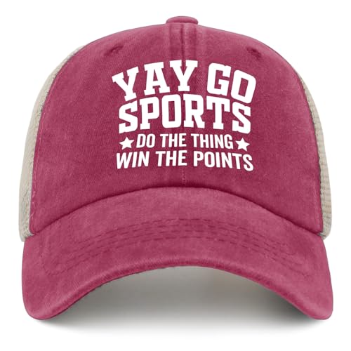 Yay Go Sports Do The Thing Win The Points Hats Mom Hat Mens Golf Hat Gifts for Men Baseball Hats miniatura 1