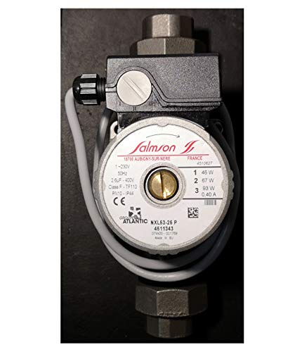 Salmson NXL53-25P Circulateur entraxe 180mm + raccords fonte