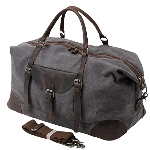 Large Capacity Canvas Handbag Messenger Men's Bag Luggage Bag Travel Bag Household(Black)2