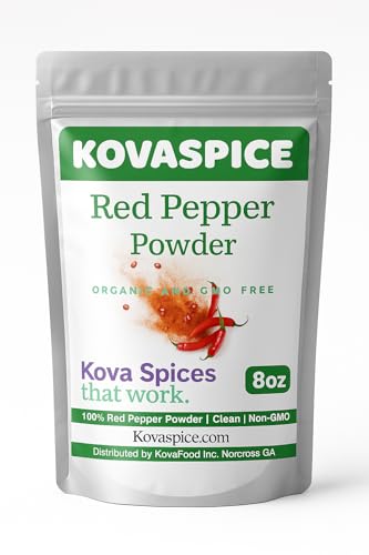 Kova Spice Organic Ground Red Pepper Powder - 8oz
