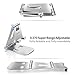 immagine 5SmartDevil 2020 Nuovo Porta Tablet Telefono Supporto Tablet Tavolo Regolabile Stand Dock per Dispositivo da 4 a 12'' per Pad PRO Pad Air Pad Mini Samsung S10 S9 Tab Nintendo Switch iPhone ECC-Argento