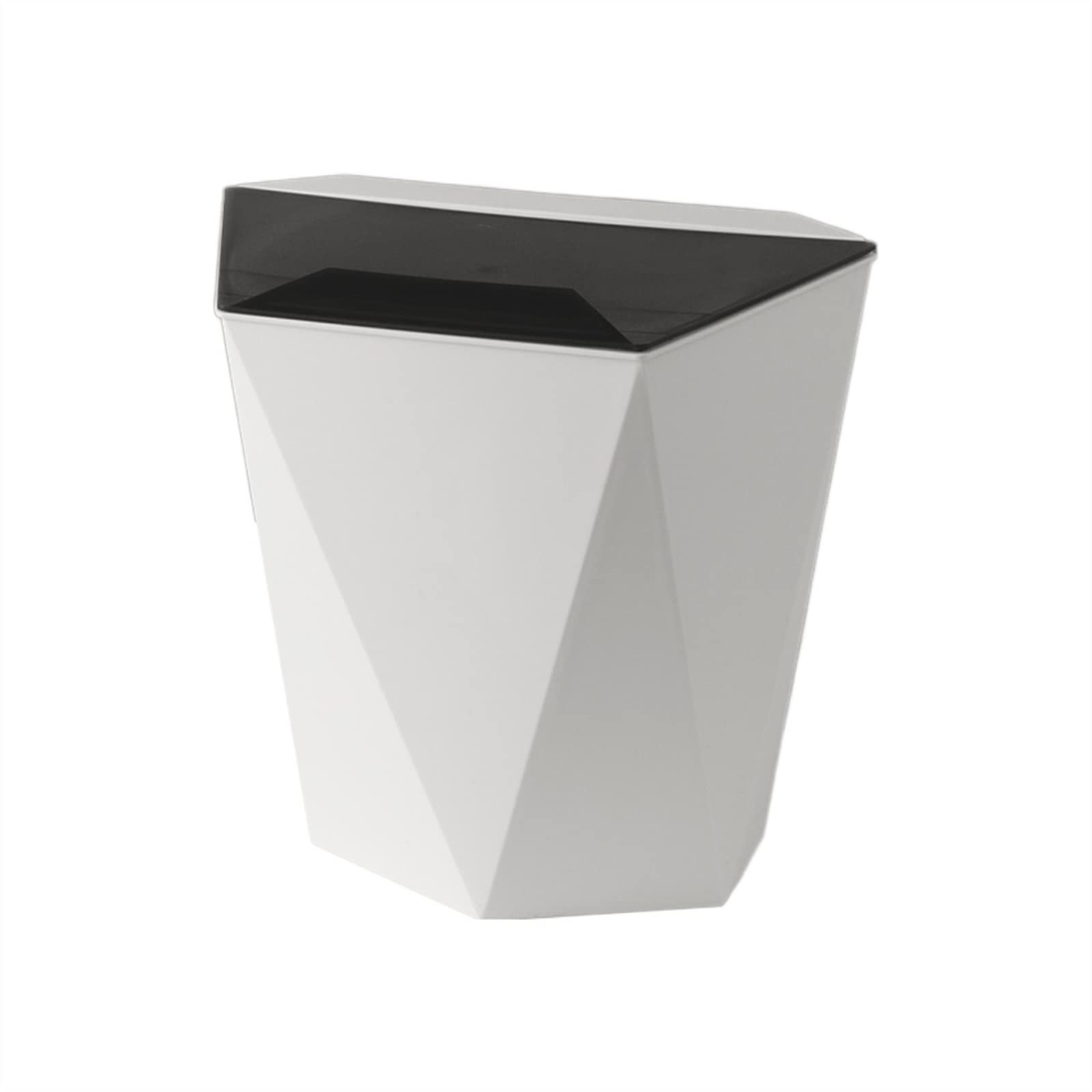 Poubelles murales suspendues grand panier à ordures de maison blanc