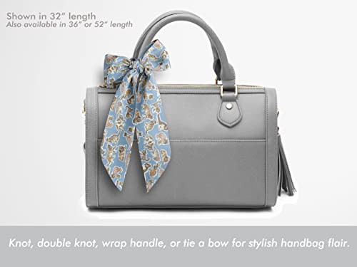 Liberty London Scarf - Choose Length - "Cats" Willoughby Mews Skinny Scarf, Tie Headband, Handbag/Purse flair - Silky Tana Lawn Cotton3