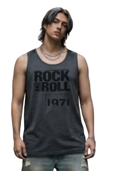 Image of Rigo Stylish Cotton Printed Vest for Men | Round Neck,Regular Fit, Sleeveless T-Shirt Vest for Men | Casual Innerwear Sando for Men & Boys - Perfect for Workouts Gym, Vacations, and Beaches