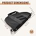 EASY BW Soft Pistol Case, Handgun Pistol Rug With Handle For Shooting, Hunting, Range Sports (Black)