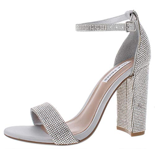 Steve Madden Damen Carrson Kleid Sandalen, kristall, 39 EU