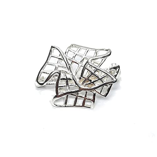 Broche en argent massif solide pour fixer vos vêtements avec style