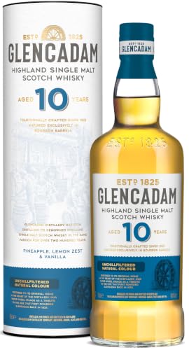 Glencadam | Highland Single Malt | 700 ml | 46% Vol. | 10 Jahre gereift | Ausgewogener & reiner...