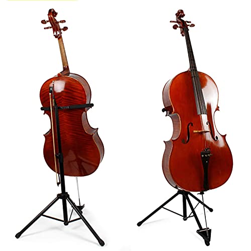 Cello-Stnder FL-14 Violoncello-Stnder Tragbarer, faltbarer, verstellbarer Stahlstnder Musikinstrumentenzubehr FL-14 Bodenstativstnder