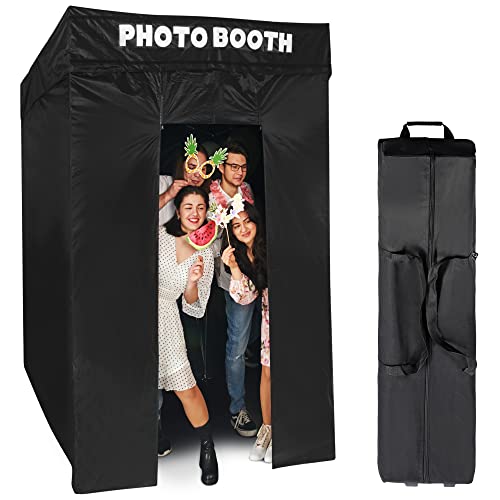 Portable Photo Booth Tent for Events - Wedding Photo Booth System with Darkroom & Pop Up Studio