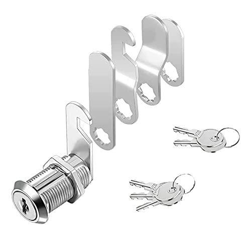 Serrure boite aux lettres, Serrure de BoîTe Aux Lettres 5 CléS, Livré Avec 5 Plaques de Verrouillage DifféRentes, Serrure de BoîTe Aux Lettres de 16 Mm, Serrure à Levier pour BoîTes Aux Lettres