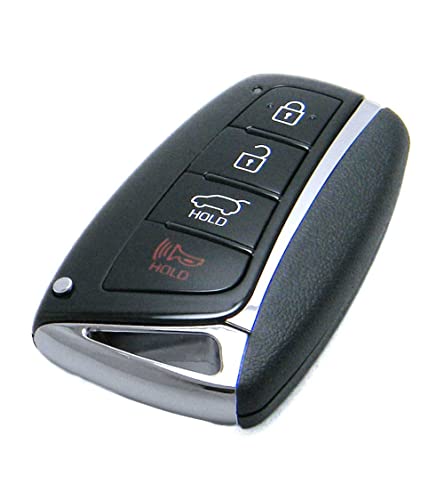OEM Electronic 4-Button Smart Key Fob Remote Compatible with 2013-2018 Hyundai Sante Fe Sport (FCC ID: SY5DMFNA04, P/N: 95440-4Z200)
