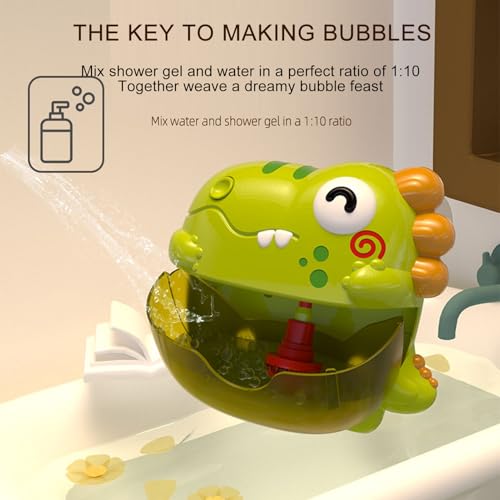 Jouet de bain dinosaure à bulles, le cadeau d'anniversaire parfait