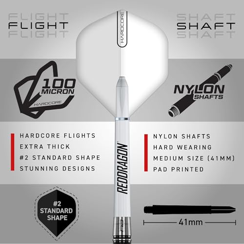 Red Dragon RDPEGTD03NEW Pegasus Tungsten Steel Darts Set thumb #2