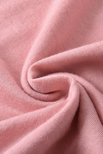 Women's Merino Wool Sweater Casual Lightweight V Neck Raglan Sleeve Knit Top Loose Pullover4