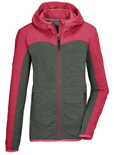 Chaqueta Powerstretch flexible Killtec Kos 167 con capucha térmica infantil