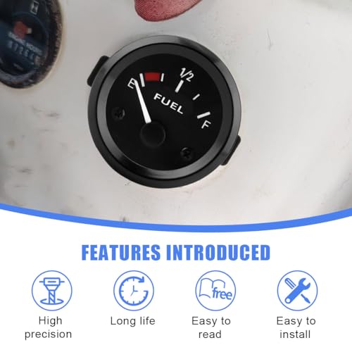 GAOLAOSY 2" 52mm Fuel Sender Unit, Fuel Level Gauge with LED Backlight by GAOLAOSY - Used condition - Image 3