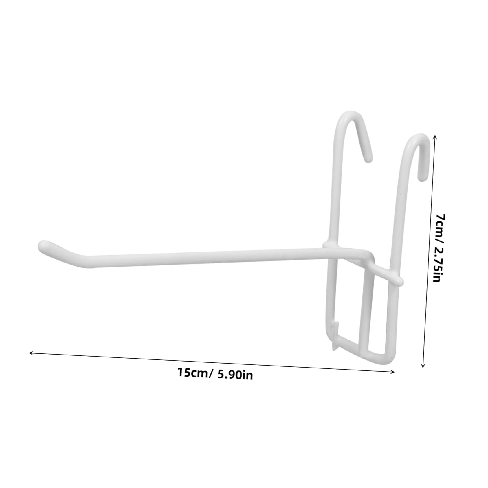 ARTIBETTER Multi-Functional Hooks 10pcs Iron s Hooks Picture Hangers for Drywall Hooks Hangers Wall Grid Display Hook