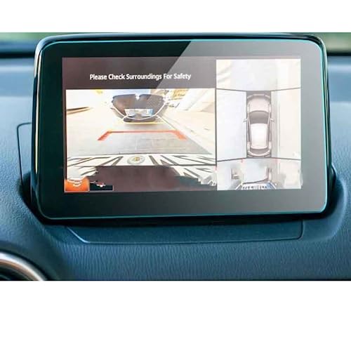 Verre trempé autoradio Mazda 2 protection écran navigation GPS 2020